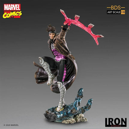 Iron Studios - Marvel Comics - Gambit BDS Art Scale Statue 1/10 - The Card Vault