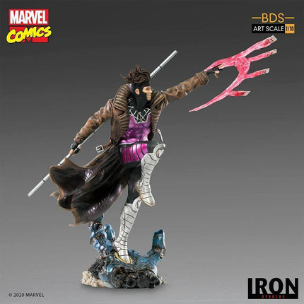 Iron Studios - Marvel Comics - Gambit BDS Art Scale Statue 1/10 - The Card Vault