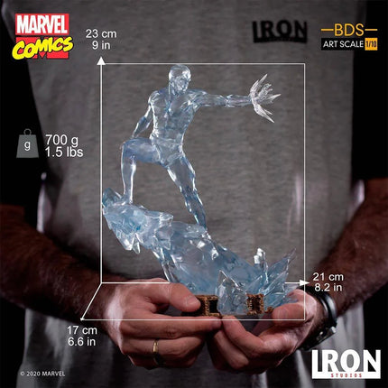 Iron Studios - Marvel Comics - Iceman BDS Art Scale Statue 1/10 - The Card Vault