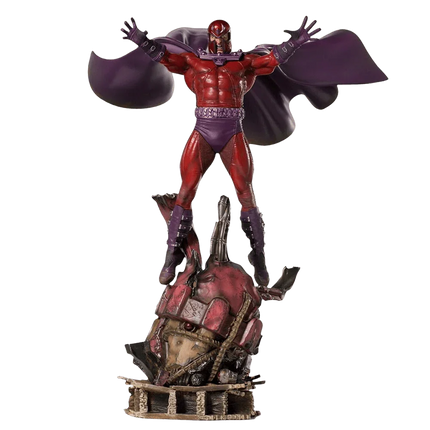 Iron Studios - Marvel Comics - Magneto Deluxe BDS Art Scale Statue 1/10 - The Card Vault