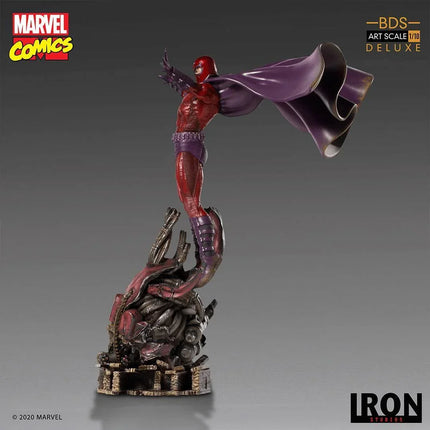 Iron Studios - Marvel Comics - Magneto Deluxe BDS Art Scale Statue 1/10 - The Card Vault