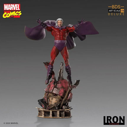 Iron Studios - Marvel Comics - Magneto Deluxe BDS Art Scale Statue 1/10 - The Card Vault