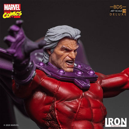 Iron Studios - Marvel Comics - Magneto Deluxe BDS Art Scale Statue 1/10 - The Card Vault