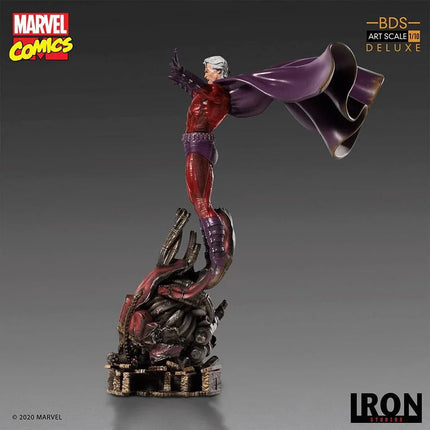 Iron Studios - Marvel Comics - Magneto Deluxe BDS Art Scale Statue 1/10 - The Card Vault