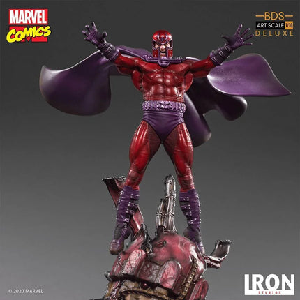 Iron Studios - Marvel Comics - Magneto Deluxe BDS Art Scale Statue 1/10 - The Card Vault