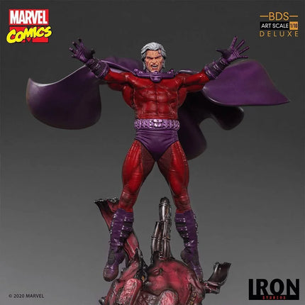 Iron Studios - Marvel Comics - Magneto Deluxe BDS Art Scale Statue 1/10 - The Card Vault