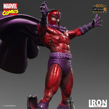 Iron Studios - Marvel Comics - Magneto Deluxe BDS Art Scale Statue 1/10 - The Card Vault