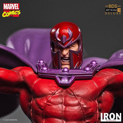 Iron Studios - Marvel Comics - Magneto Deluxe BDS Art Scale Statue 1/10 - The Card Vault