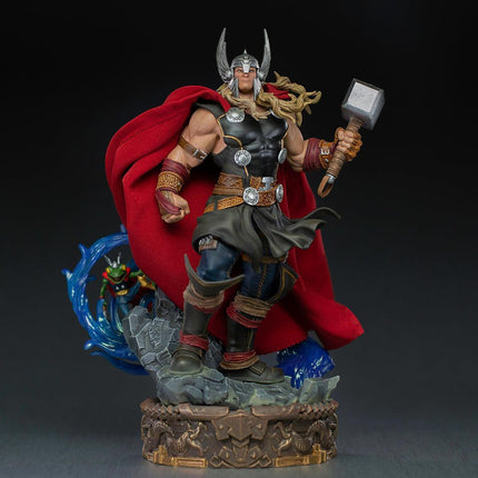 Iron Studios - Marvel Comics - Thor Unleashed - Deluxe Art Scale Statue 1/10 - The Card Vault