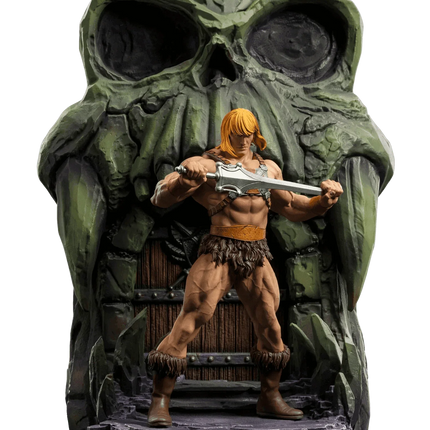 Iron Studios - Masters of the Universe - He-Man Deluxe BDS Art Scale Statue 1/10 - The Card Vault