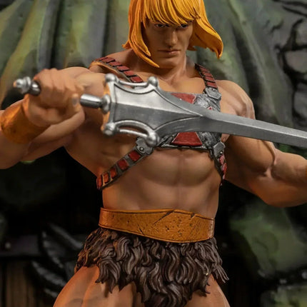 Iron Studios - Masters of the Universe - He-Man Deluxe BDS Art Scale Statue 1/10 - The Card Vault