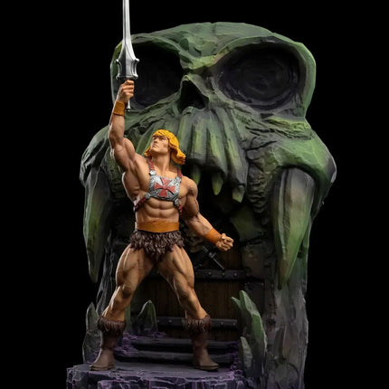 Iron Studios - Masters of the Universe - He-Man Deluxe BDS Art Scale Statue 1/10 - The Card Vault