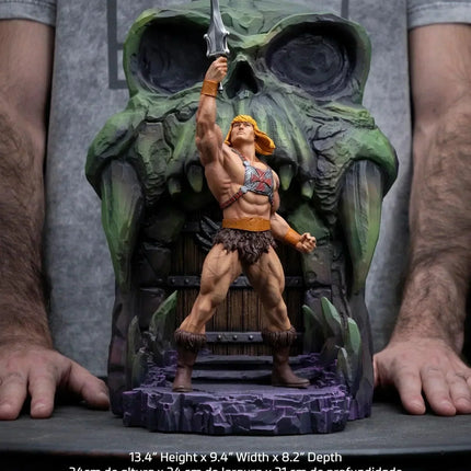 Iron Studios - Masters of the Universe - He-Man Deluxe BDS Art Scale Statue 1/10 - The Card Vault