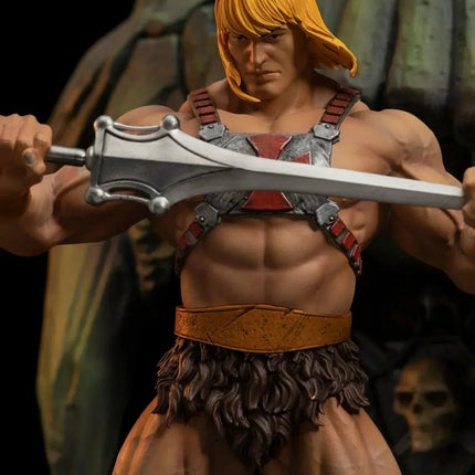 Iron Studios - Masters of the Universe - He-Man Deluxe BDS Art Scale Statue 1/10 - The Card Vault