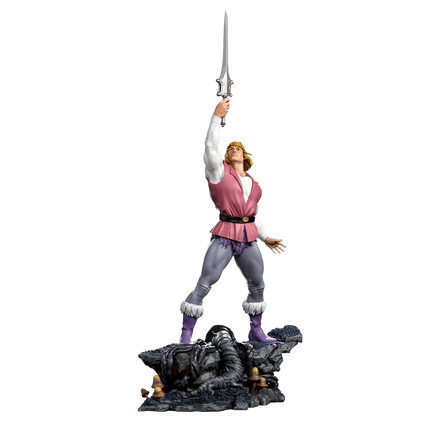 Iron Studios - Masters of the Universe - Prince Adam BDS Art Scale Statue 1/10 - The Card Vault