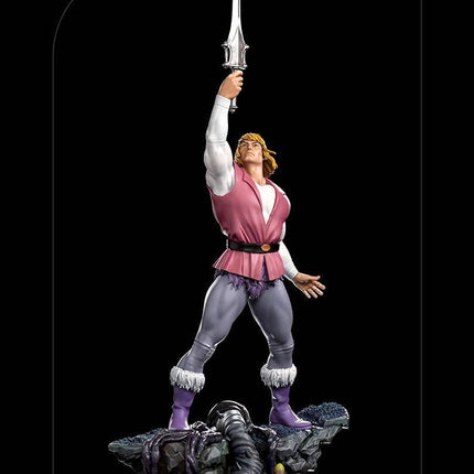 Iron Studios - Masters of the Universe - Prince Adam BDS Art Scale Statue 1/10 - The Card Vault