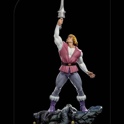 Iron Studios - Masters of the Universe - Prince Adam BDS Art Scale Statue 1/10 - The Card Vault
