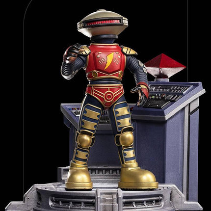 Iron Studios - Mighty Morphin Power Rangers - Alpha 5 Deluxe BDS Art Scale Statue 1/10 - The Card Vault
