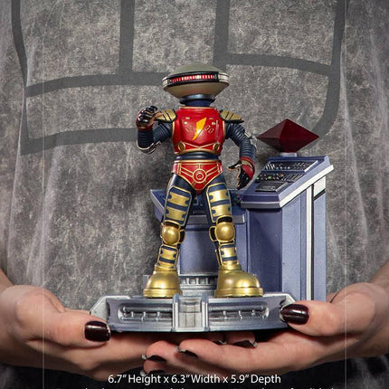 Iron Studios - Mighty Morphin Power Rangers - Alpha 5 Deluxe BDS Art Scale Statue 1/10 - The Card Vault