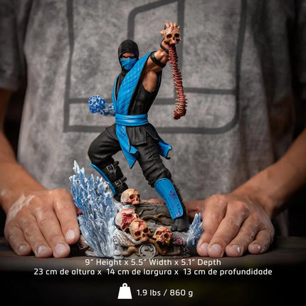 Iron Studios - Mortal Kombat - Sub Zero Art Scale Statue 1/10 - The Card Vault