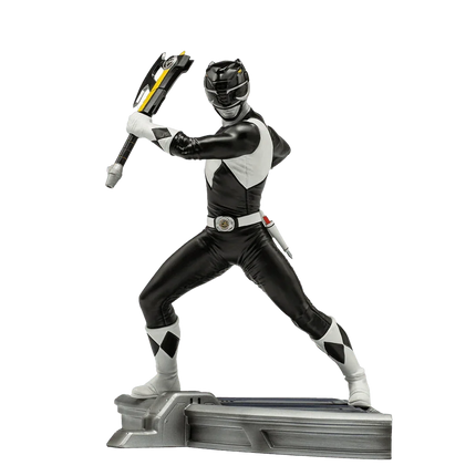 Iron Studios - Power Rangers - Black Ranger BDS Art Scale Statue 1/10 - The Card Vault
