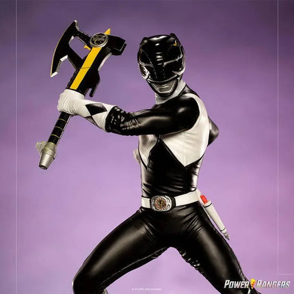 Iron Studios - Power Rangers - Black Ranger BDS Art Scale Statue 1/10 - The Card Vault