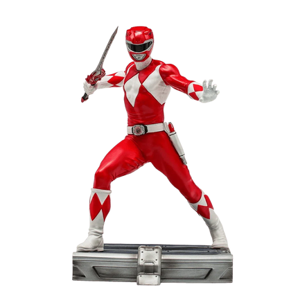 Iron Studios - Power Rangers - Red Ranger BDS Art Scale Statue 1/10 - The Card Vault
