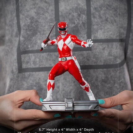 Iron Studios - Power Rangers - Red Ranger BDS Art Scale Statue 1/10 - The Card Vault