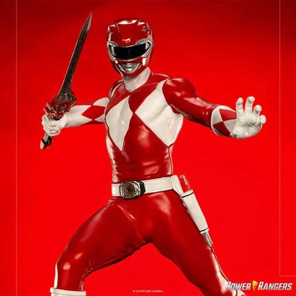 Iron Studios - Power Rangers - Red Ranger BDS Art Scale Statue 1/10 - The Card Vault