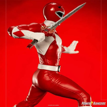 Iron Studios - Power Rangers - Red Ranger BDS Art Scale Statue 1/10 - The Card Vault