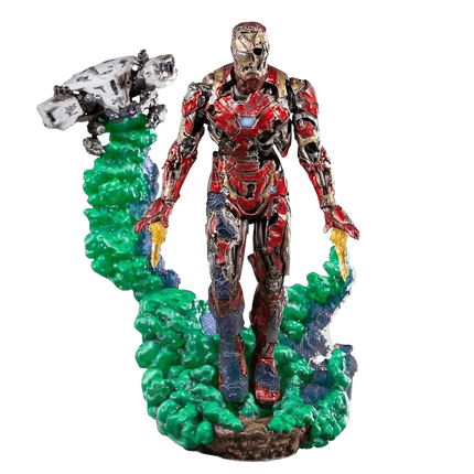 Iron Studios - Spider-Man: Far From Home - Iron Man Illusion Deluxe BDS Art Scale Statue 1/10 - The Card Vault