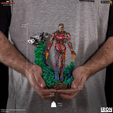 Iron Studios - Spider-Man: Far From Home - Iron Man Illusion Deluxe BDS Art Scale Statue 1/10 - The Card Vault