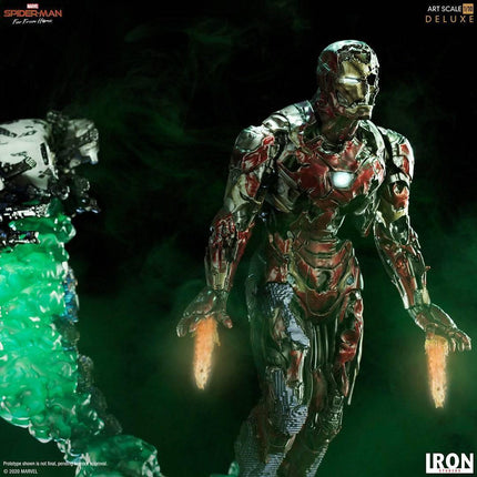 Iron Studios - Spider-Man: Far From Home - Iron Man Illusion Deluxe BDS Art Scale Statue 1/10 - The Card Vault