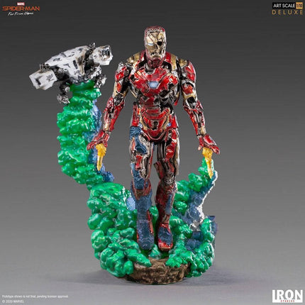 Iron Studios - Spider-Man: Far From Home - Iron Man Illusion Deluxe BDS Art Scale Statue 1/10 - The Card Vault