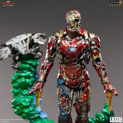 Iron Studios - Spider-Man: Far From Home - Iron Man Illusion Deluxe BDS Art Scale Statue 1/10 - The Card Vault