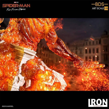 Iron Studios - Spider-Man: Far From Home - Molten-Man BDS Art Scale Statue 1/10 - The Card Vault