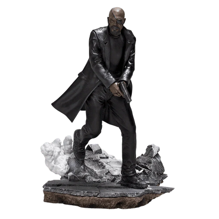 Iron Studios - Spider-Man: Far From Home - Nick Fury BDS Art Scale Statue 1/10 - The Card Vault