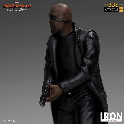 Iron Studios - Spider-Man: Far From Home - Nick Fury BDS Art Scale Statue 1/10 - The Card Vault