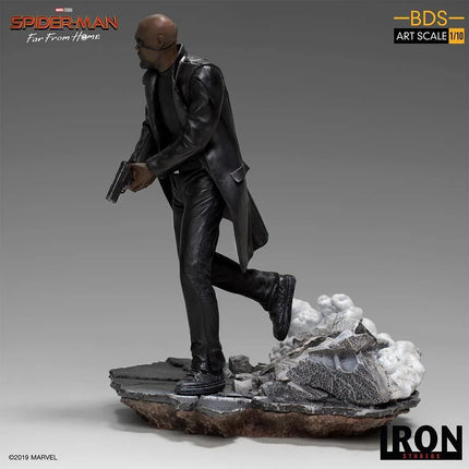 Iron Studios - Spider-Man: Far From Home - Nick Fury BDS Art Scale Statue 1/10 - The Card Vault