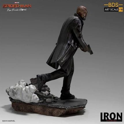 Iron Studios - Spider-Man: Far From Home - Nick Fury BDS Art Scale Statue 1/10 - The Card Vault