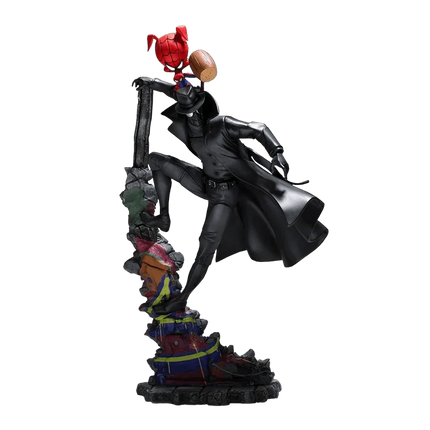 Iron Studios - Spider-Man: Into The Spider-Verse - Noir & Spider-Ham BDS Art Scale Statue 1/10 - The Card Vault