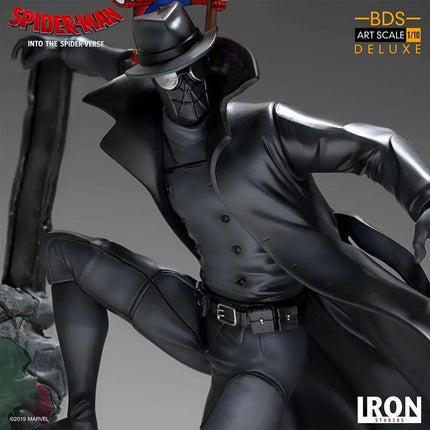 Iron Studios - Spider-Man: Into The Spider-Verse - Noir & Spider-Ham BDS Art Scale Statue 1/10 - The Card Vault