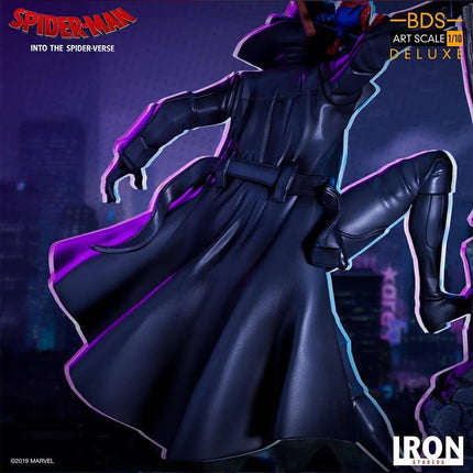 Iron Studios - Spider-Man: Into The Spider-Verse - Noir & Spider-Ham BDS Art Scale Statue 1/10 - The Card Vault