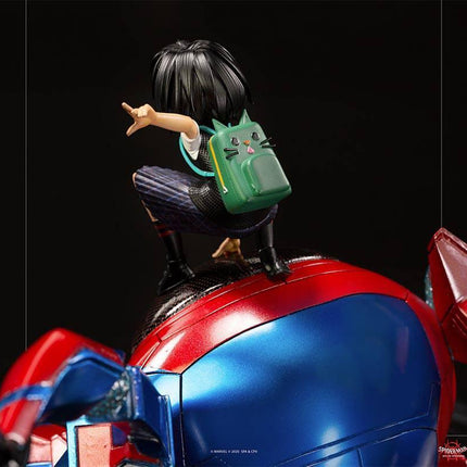 Iron Studios - Spider-Man: Into The Spider-Verse - Peni Parker & SP // dr Deluxe BDS Art Scale Statue 1/10 - The Card Vault