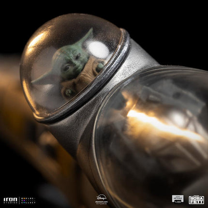Iron Studios - Star Wars - Mando's N-1 Starfighter - Demi Art Scale Statue 1/20 - The Card Vault