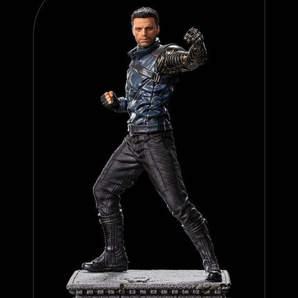 Iron Studios - The Falcon and the Winter Soldier - Bucky Barnes BDS Art Scale Statue 1/10 - The Card Vault