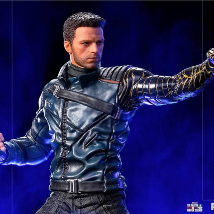 Iron Studios - The Falcon and the Winter Soldier - Bucky Barnes BDS Art Scale Statue 1/10 - The Card Vault