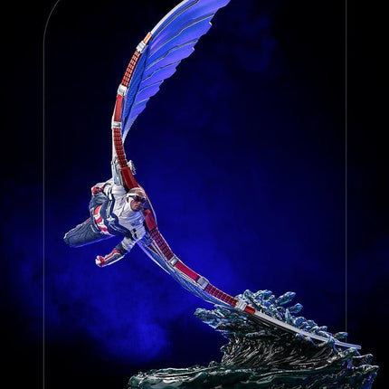 Iron Studios - The Falcon and the Winter Soldier - Captain America (Sam Wilson) Deluxe BDS Art Scale Statue 1/10 - The Card Vault