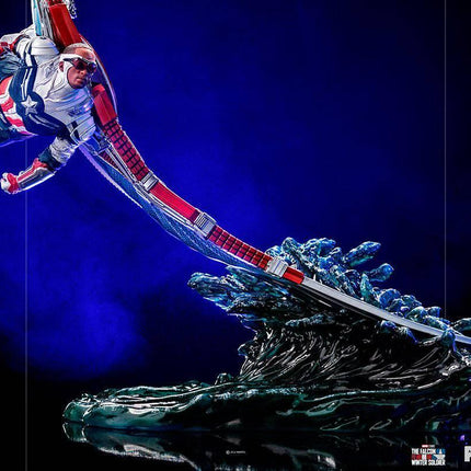 Iron Studios - The Falcon and the Winter Soldier - Captain America (Sam Wilson) Deluxe BDS Art Scale Statue 1/10 - The Card Vault