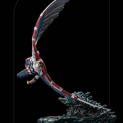 Iron Studios - The Falcon and the Winter Soldier - Captain America (Sam Wilson) Deluxe BDS Art Scale Statue 1/10 - The Card Vault